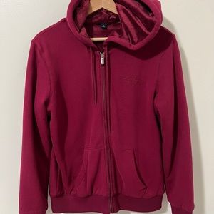 Tommy Hilfiger Fur-Lined Zip Up Hoodie